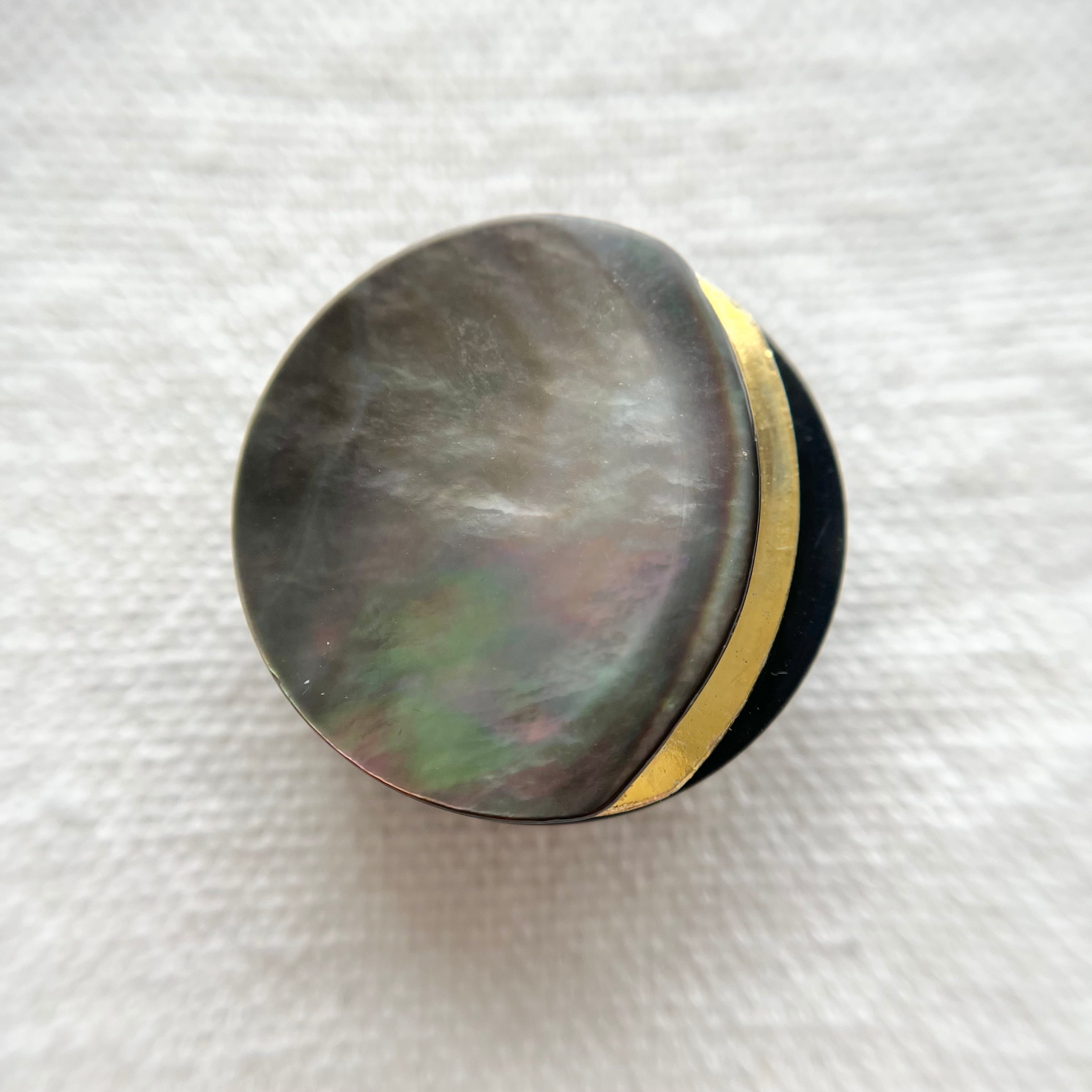 ゴールドライン×黒蝶貝 23㎜