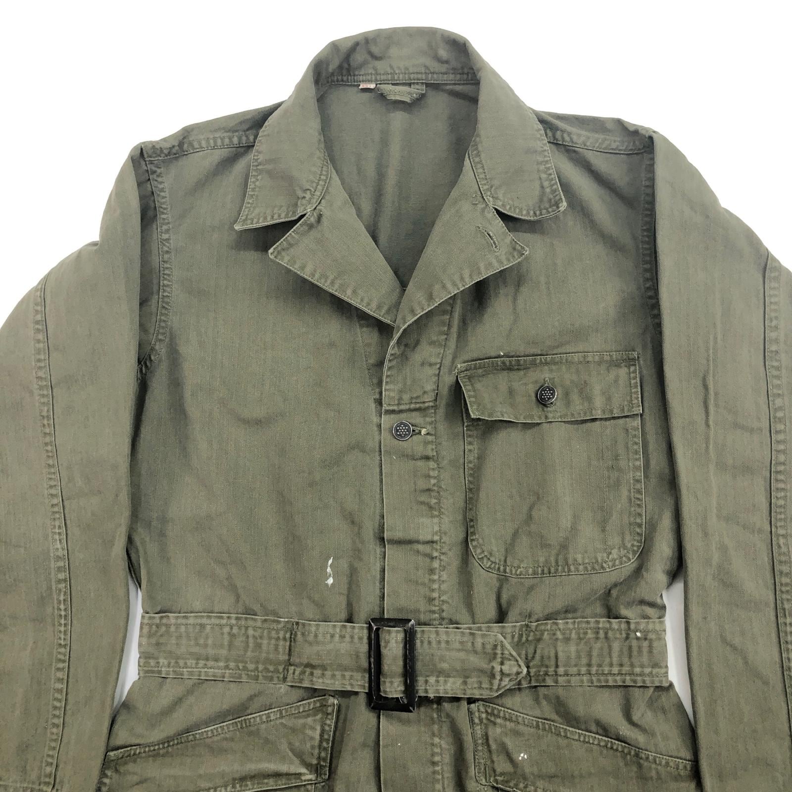 U.S.ARMY M-43 40年代 HBT つなぎ ヘリンボーンツイル オールインワン