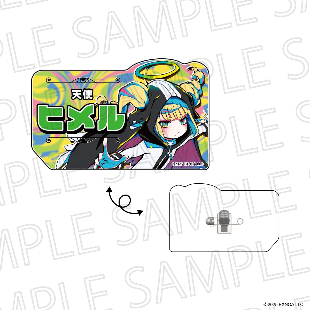 終天教団 ダイカットアクリルバッジ | SR-GYM Online Shop