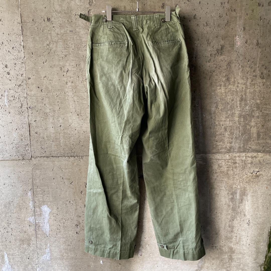 ミリタリーパンツ Trousers,Field,Cotton O.D, M-43