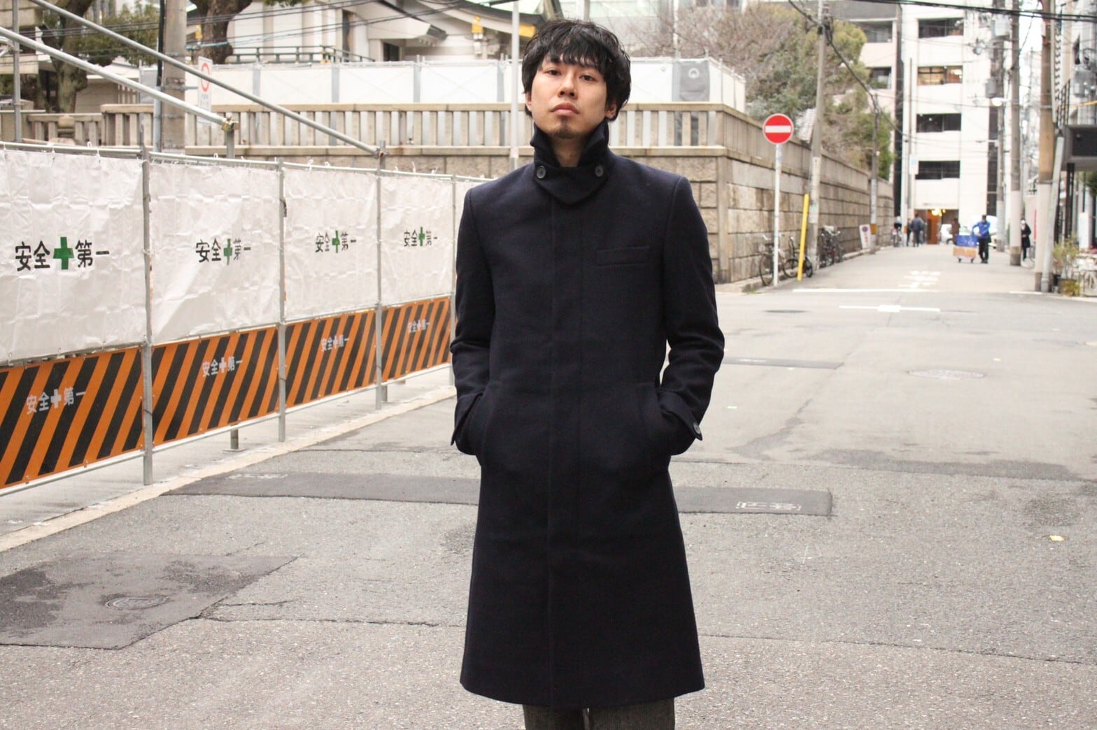 00s（2003）AW RAF SIMONS closer期 Wool×Cashmere Long Coat | VOLAR