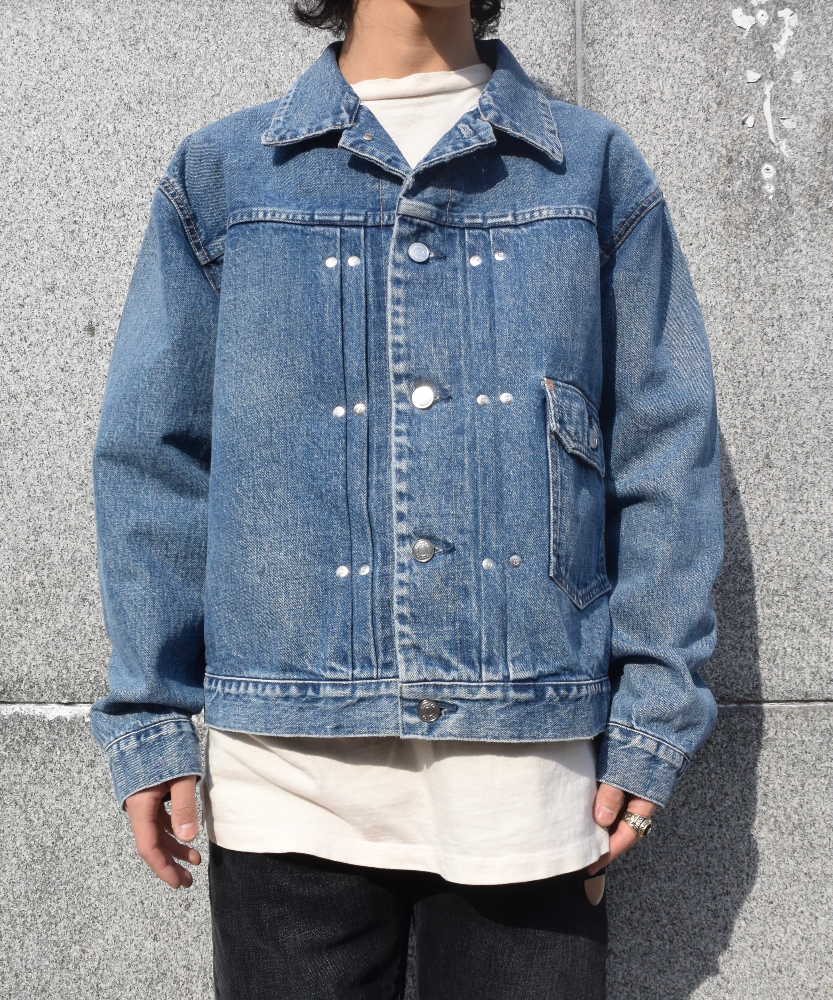 TANAKA / ST-45 NEW CLASSIC JEAN JACKET (VINTAGE BLUE  