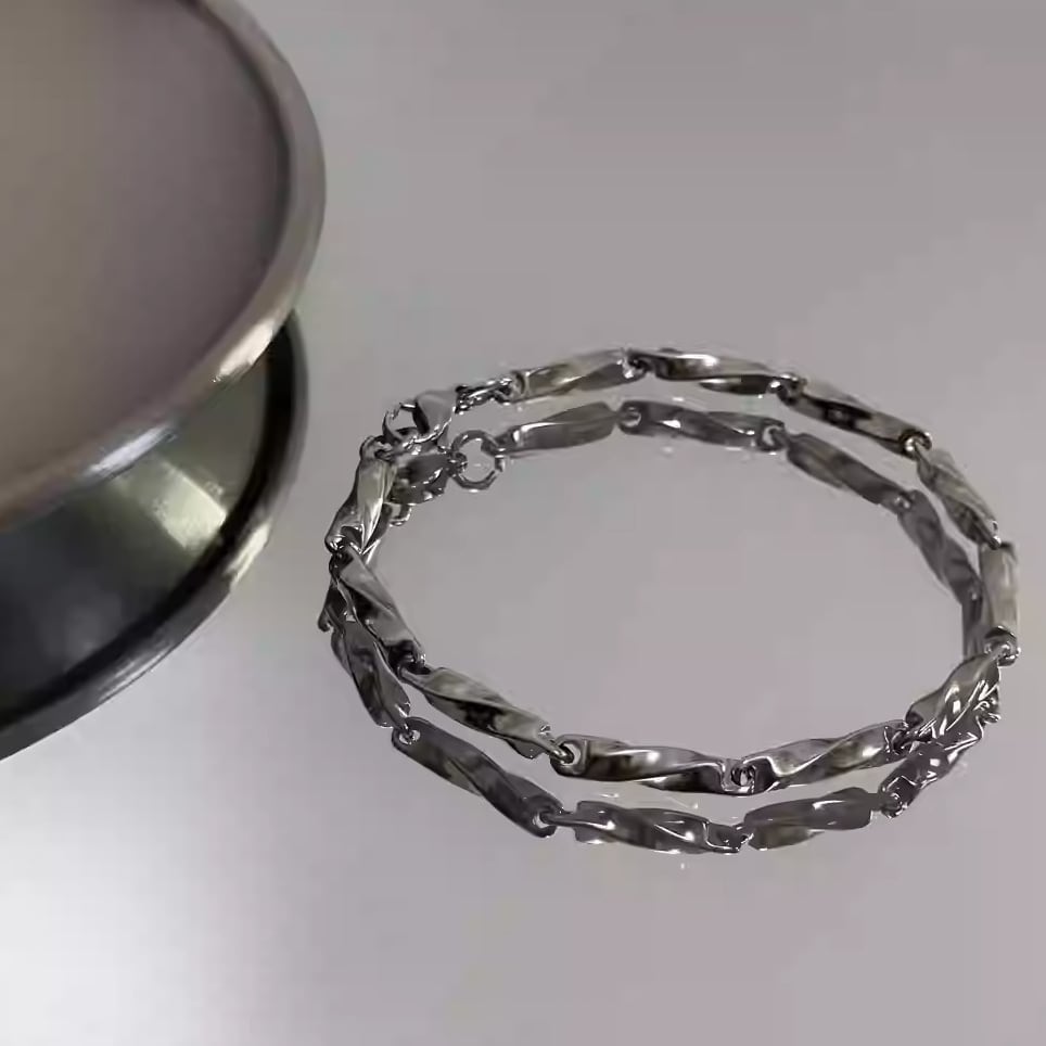 超美品 オールドグッチ GUCCI ヘビー リンクチェーン ブレスレット