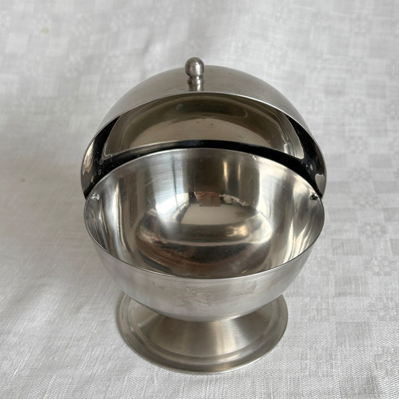 シュガーポット　パリのカフェグッズ　お砂糖入れ　ドーム型　カフェインテリア 12twdd5