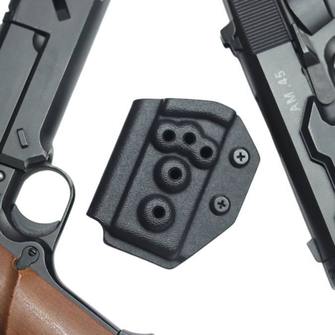 六七五 Sig P230 GBB 専用 カイデックスホルスター 右用 Blackカラー