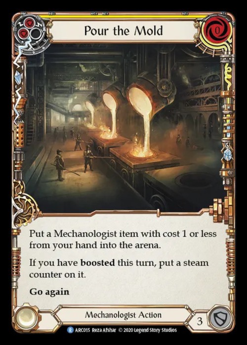 ARC015『RF』【Mechanologist】Pour the Mold 状態SP 画像