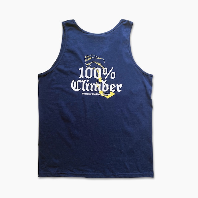 100% Climber TANK-TOP【online shop exclusive】 / NAVY