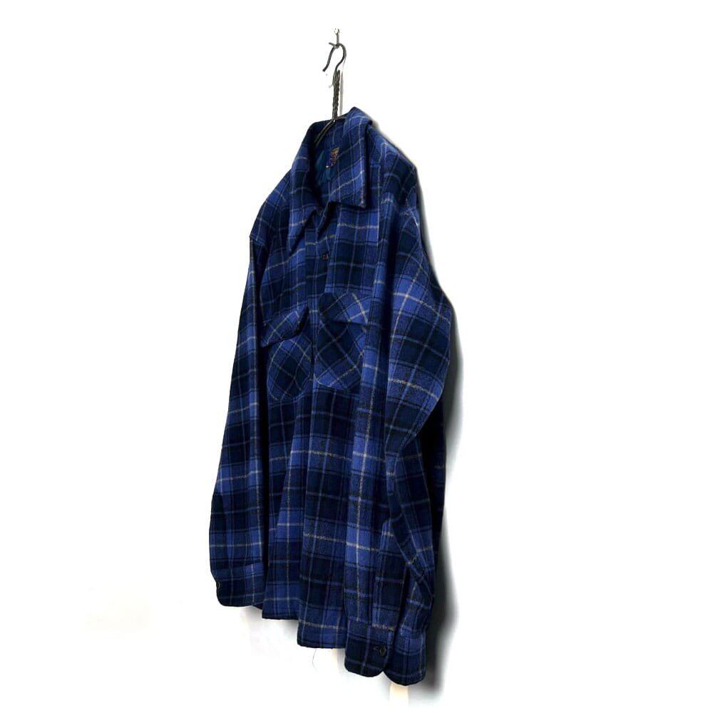 Pendleton [PENDLETON] Vintage Loop Collar Wool Shirt [1970s