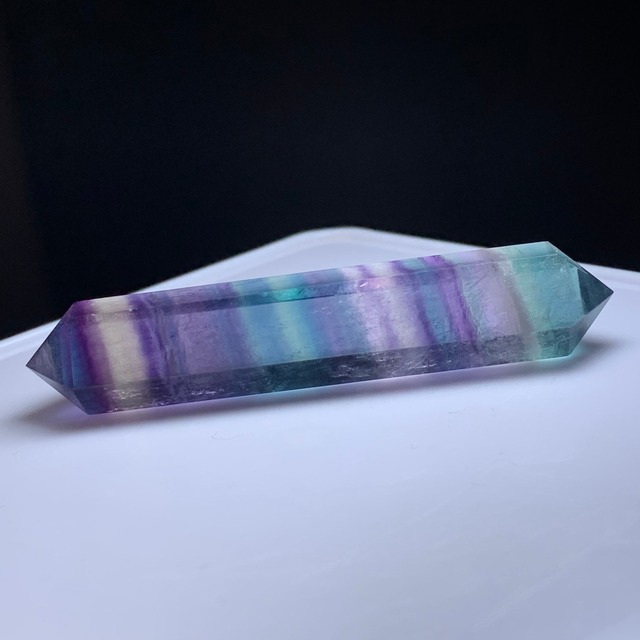 D1.透明☆グラデーションフローライト ダブルターミネーテッド