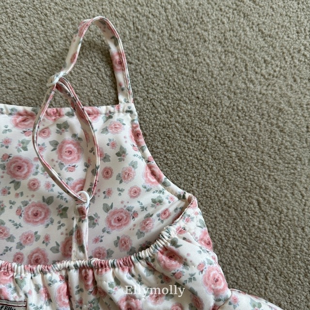 [即納5号/7号]≪ELLY MOLLY≫Frill Top Bustier flower 64