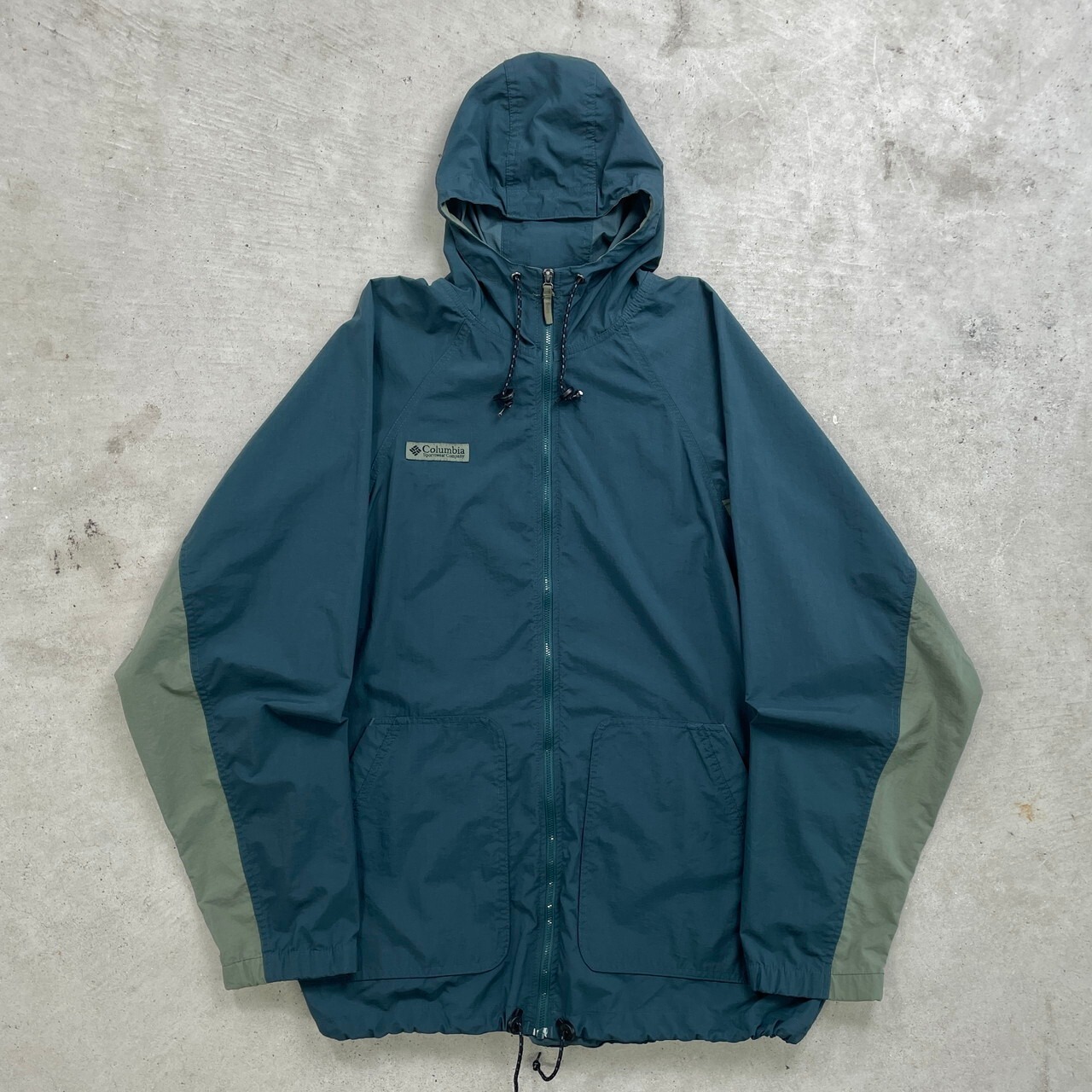 90年代 Columbia コロンビア ナイロンジャケット マウンテンジャケット 