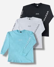 ドロップショルダーロングTシャツ