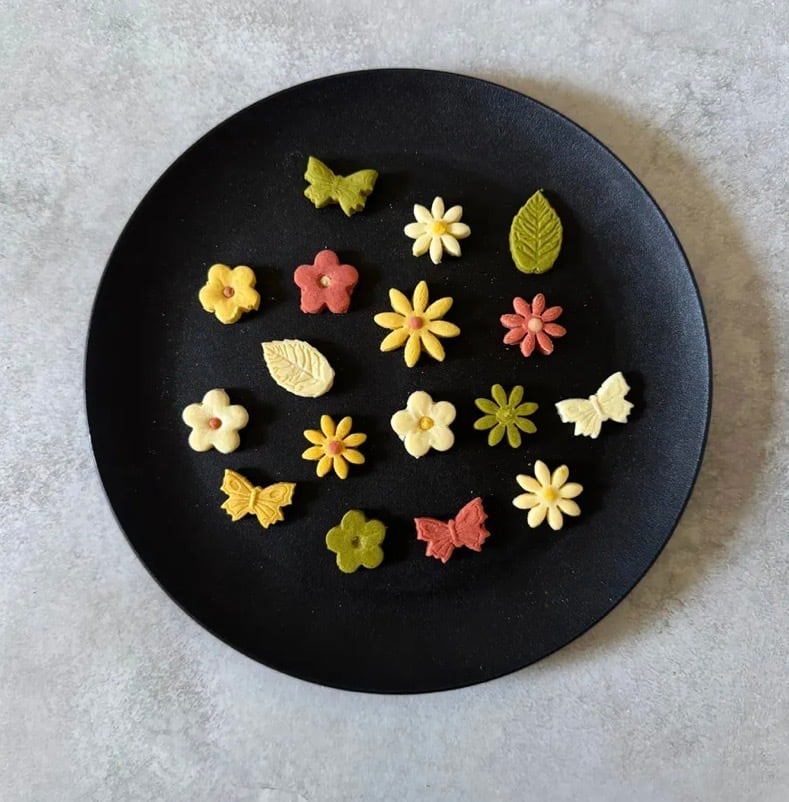 【Won Time】米粉とさつまいもの花びら無添加クッキー　25g　