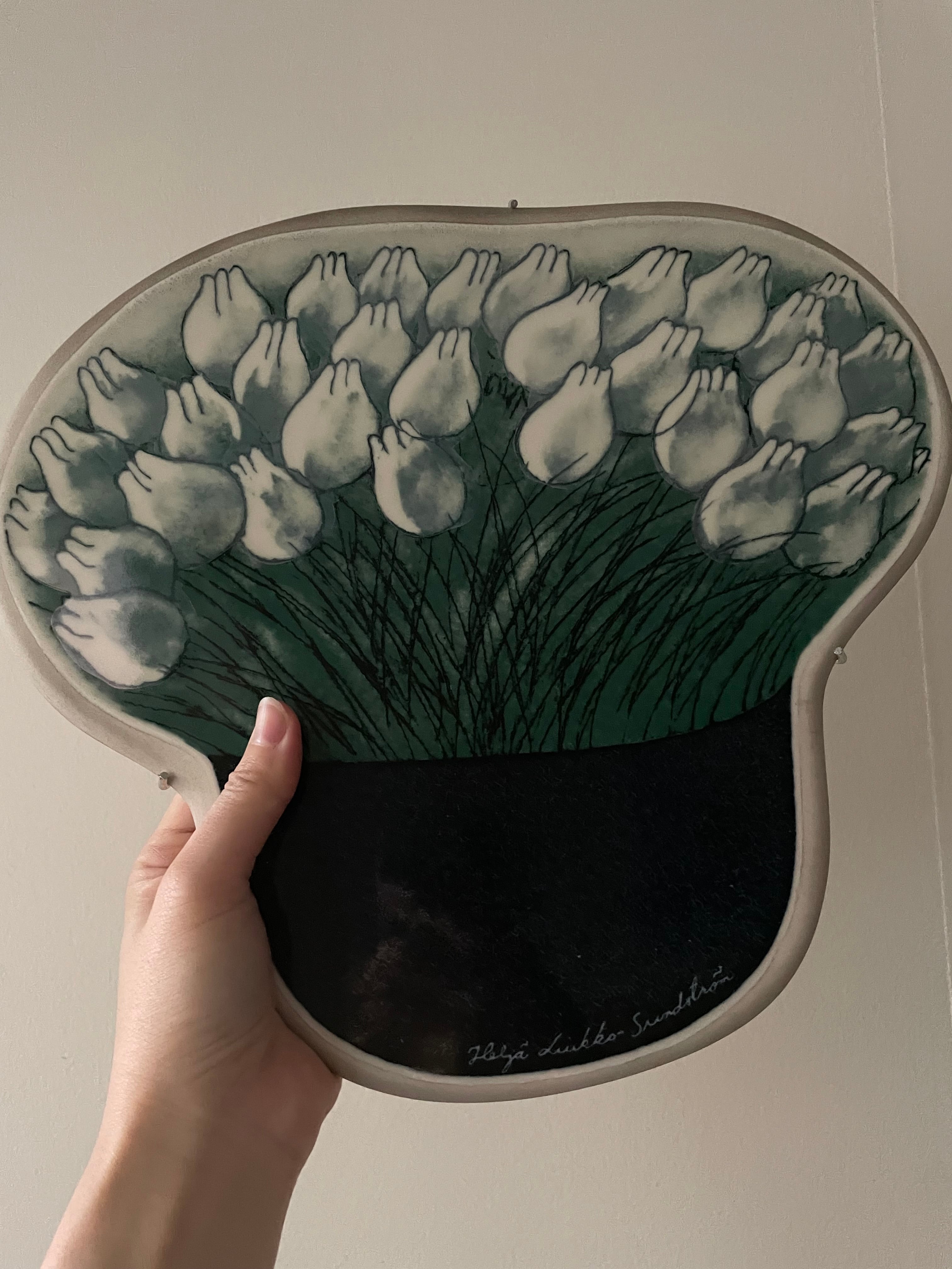 ARABIA Tulppaanit (アラビア/チューリップ) ウォールプレート | Fika