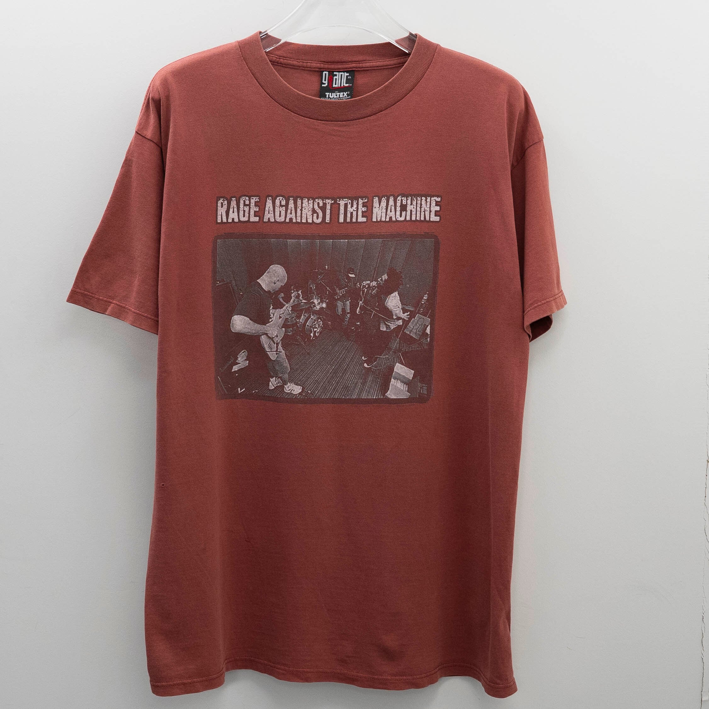 Rage Against The Machine " 1997 North American Tour Red " Giant XL 【A8-221】