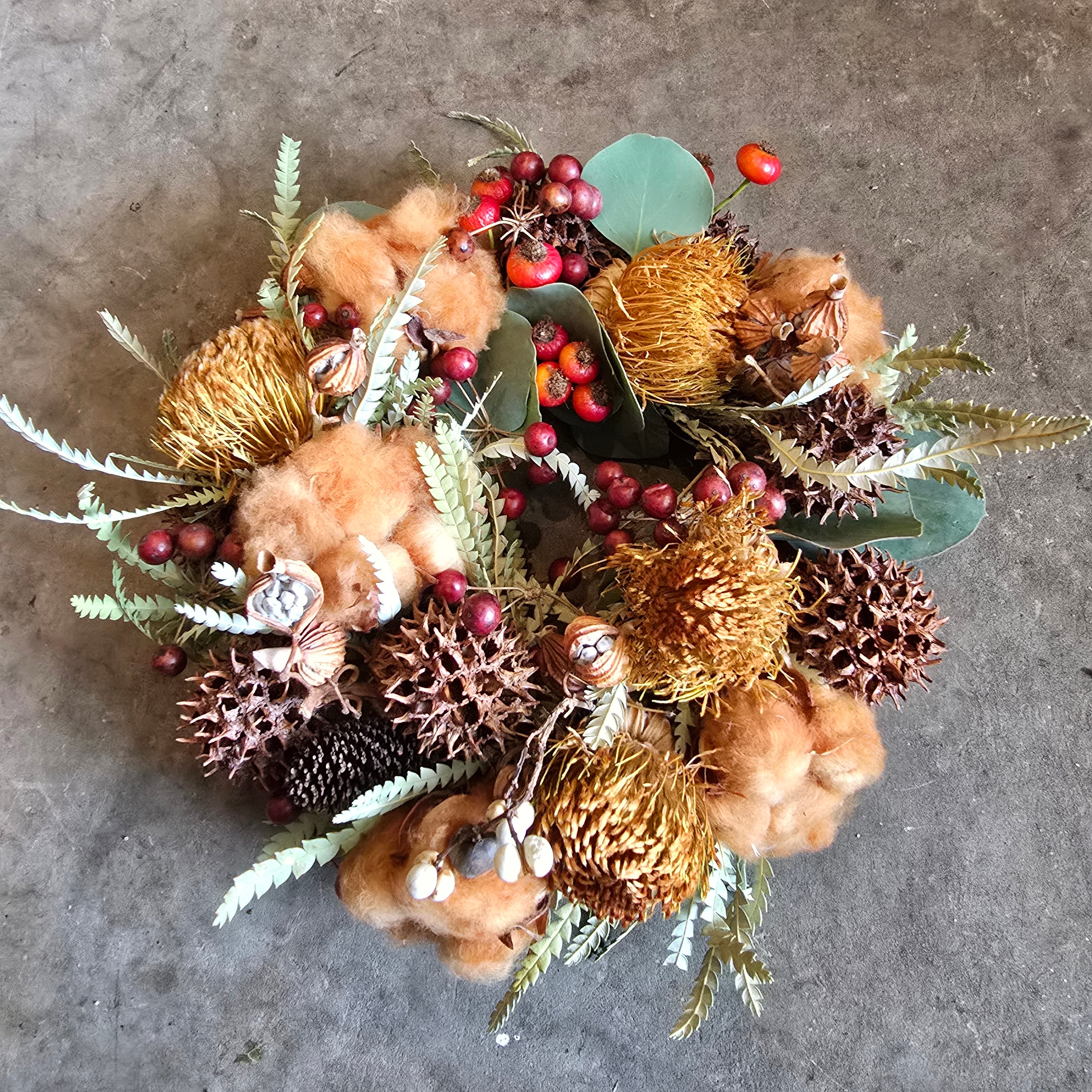 秋の実りリース