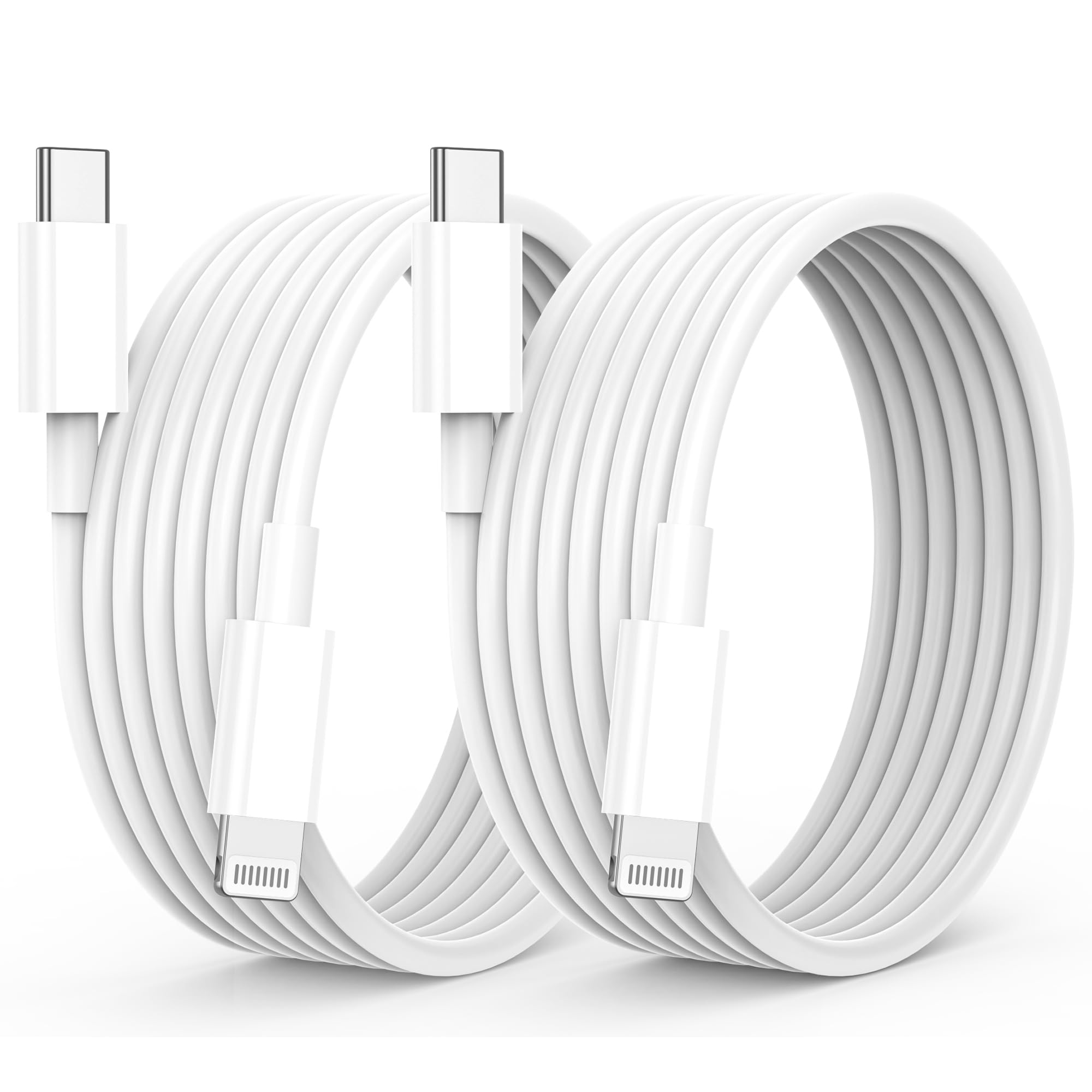 【特価処分】USB-C ライトニングケーブル 純正 2M 2本セット【2025新版 MFi認証】 iphone充電ケーブルタイプC 20W対応 PD急速充電 iPhone コード 超高耐久&高速データ同期 for iPhone14/13/12 Pro Max/11/X/8/iPad/AirPods/MacBookなど各種対応