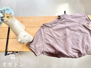 【anggo】だいなそーTシャツ 80〜120cm ブラウン 230509