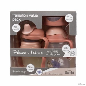 ［即納］b.box Disney Transition value pack ステップアップマグパック 240ml ★バンビ