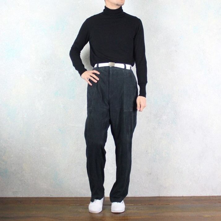 Polo by Ralph Lauren スエード レザーパンツ 【FF-3339】 | cv