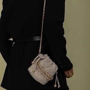 kintyaku quilting shoulder bag
