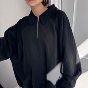 《名古屋先行販売》CFT.logo half sweat SH/black-logo black