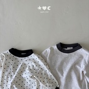 韓国子供服 / LALALAND / 26Autumn / ベベミックススター Tシャツ / 秋服 / ベビー *6M~18M*