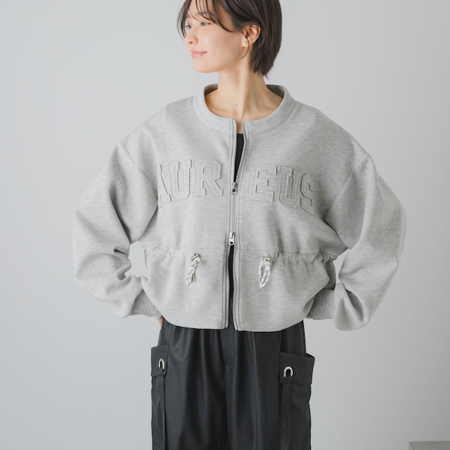 刺繍ロゴブルゾン