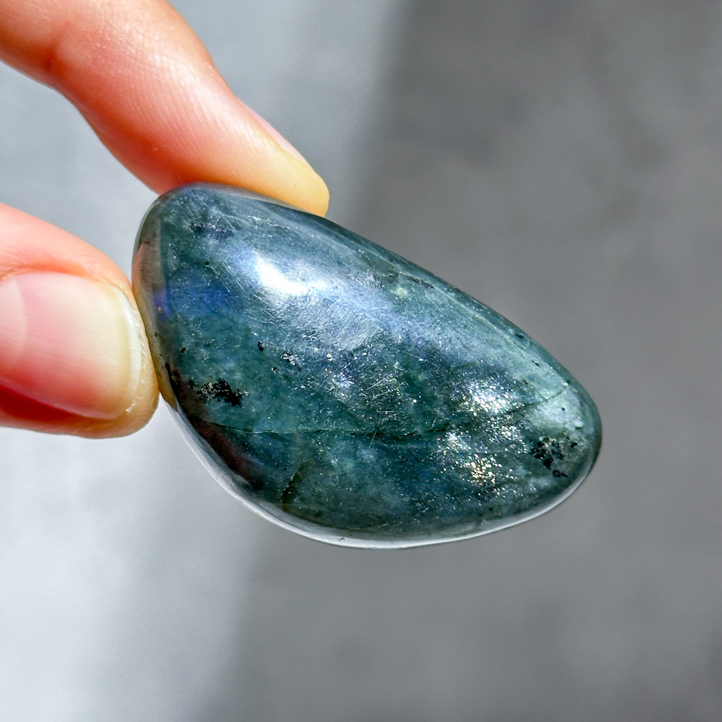 ラブラドライト タンブル83◇ Labradorite ◇天然石・鉱物