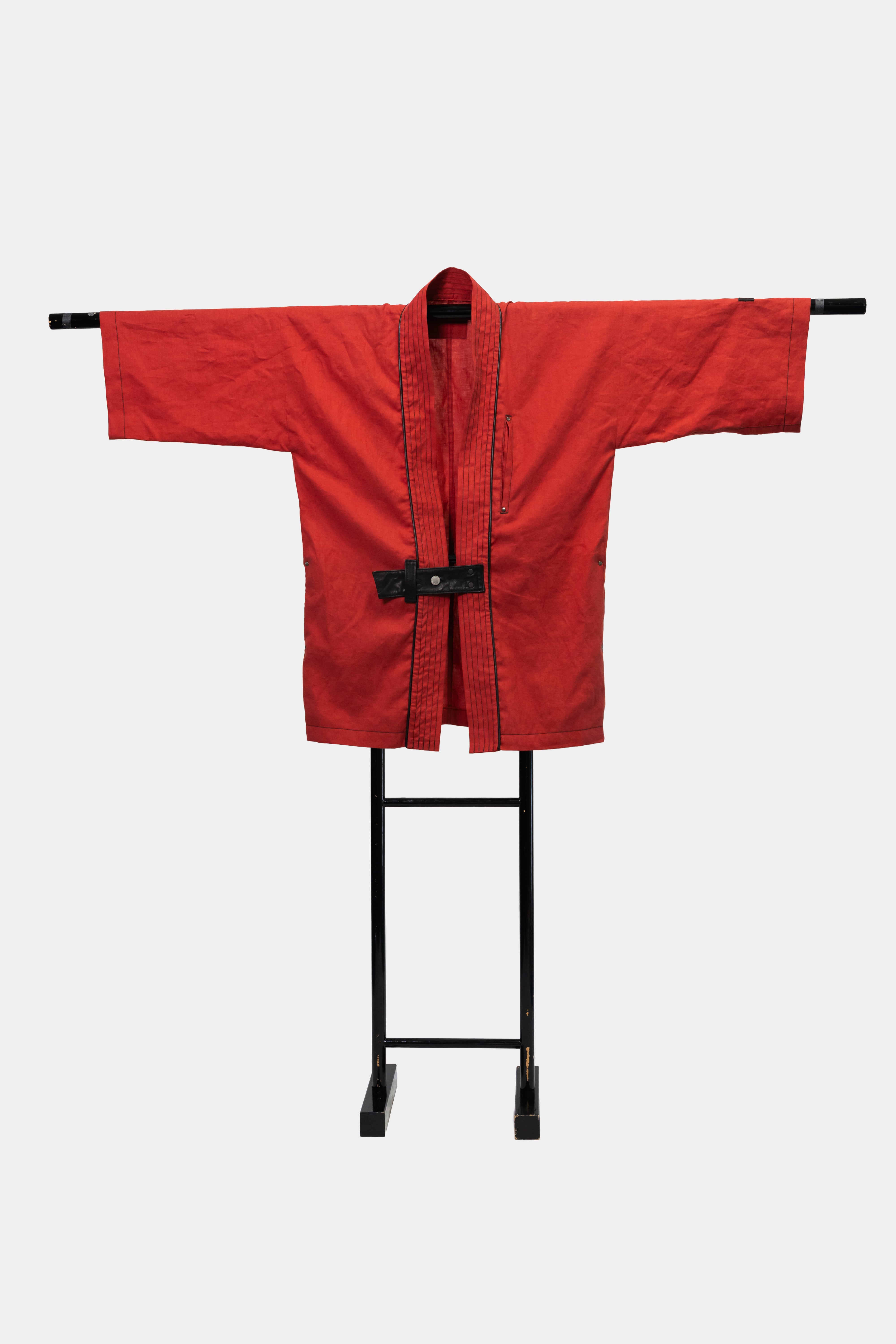 静寂を羽織る―本麻法被ジャケット / AKATSUKI HAPPI【フレンチリネン