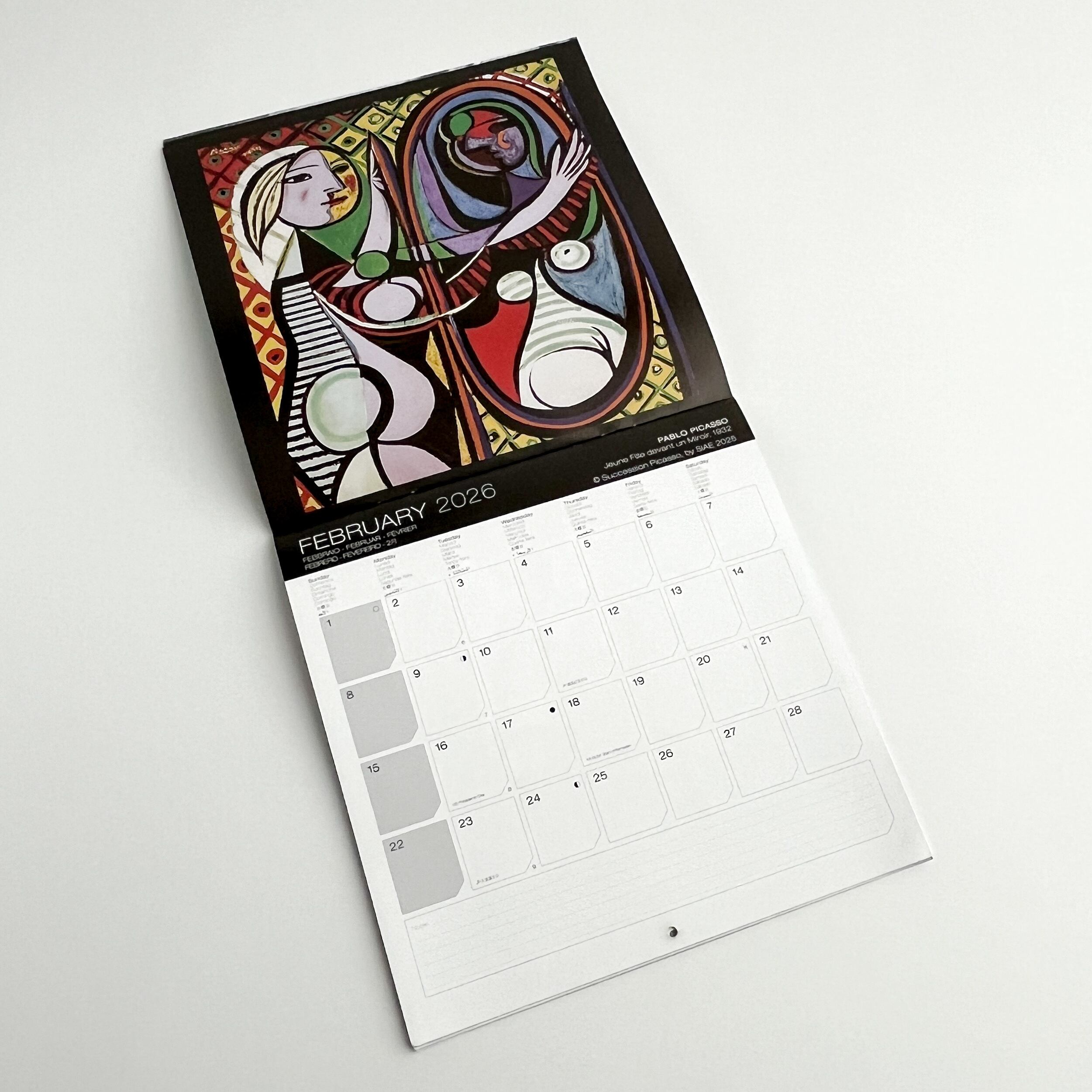 ピカソ 2026 ミニカレンダー | hmm, by 東京都美術館ミュージアム