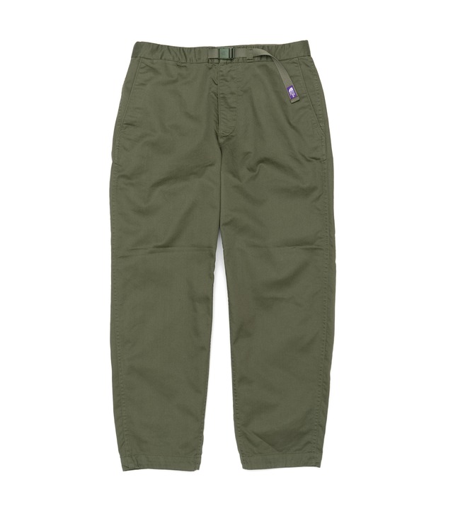 THE NORTH FACE PURPLE LABEL Stretch Twill Wide Tapered Pants NT5052N KK(Khaki)