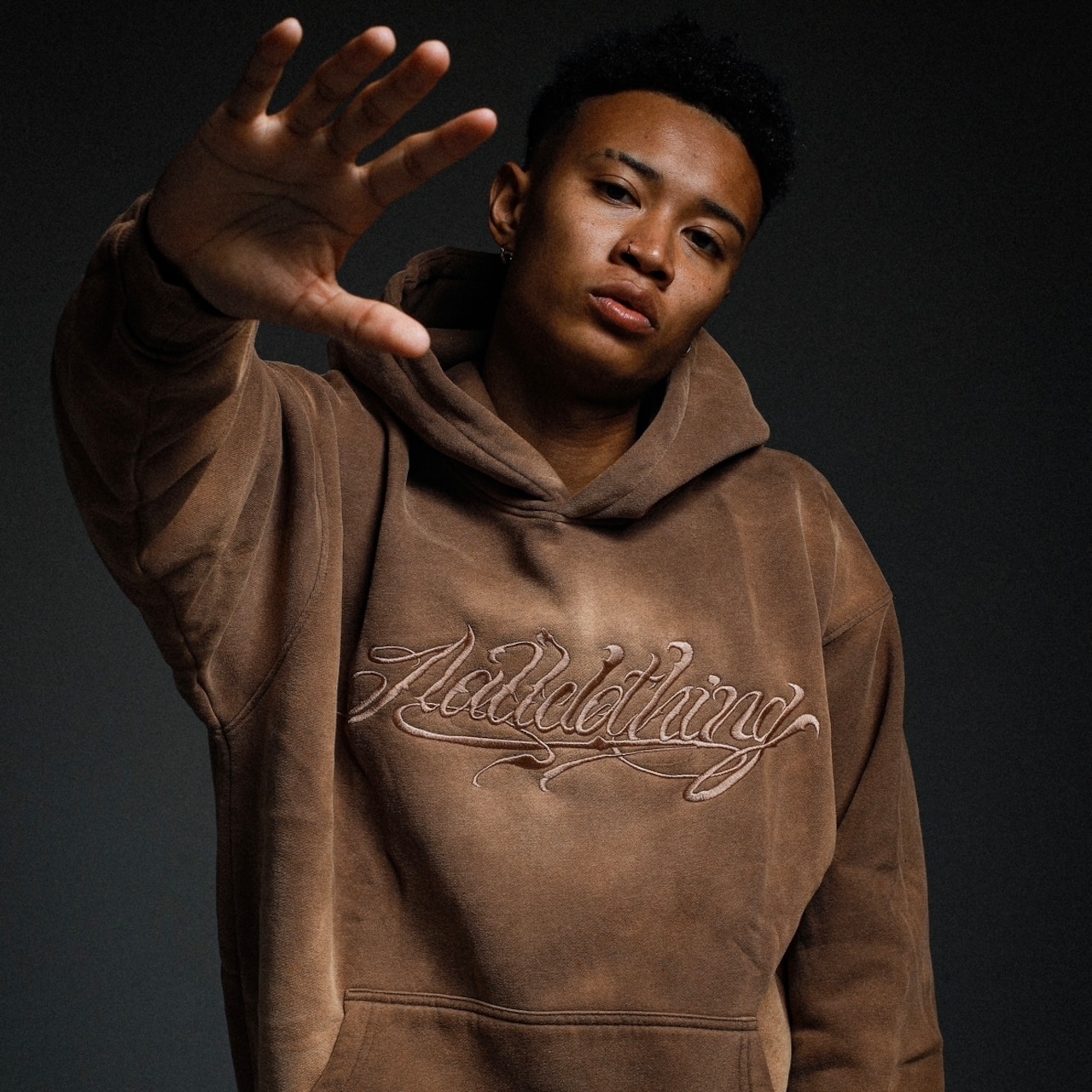 SCRIPT LOGO HEAVYWEIGHT PIGMENT HOODIE