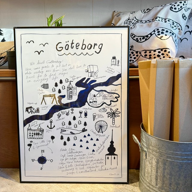 FiNE LITTLE DAY  artposter " Goteborg"