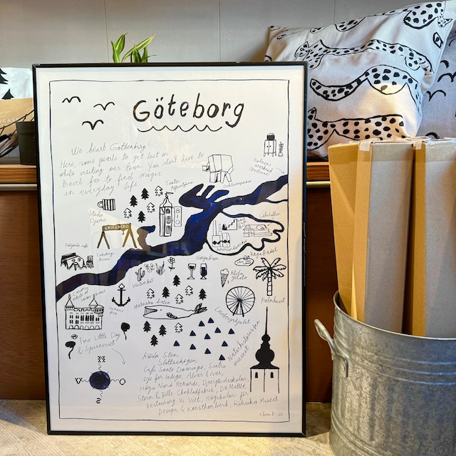 FiNE LITTLE DAY  artposter " Goteborg"