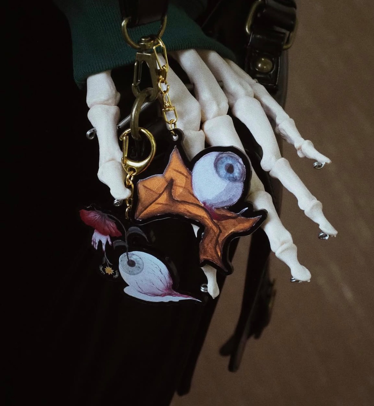 カボチャキャンディー　アクリルキーホルダー