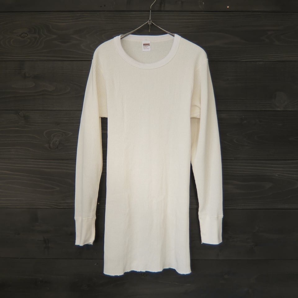 80's Montgomery Ward サーマルクルーネック DEADSTOCK★
