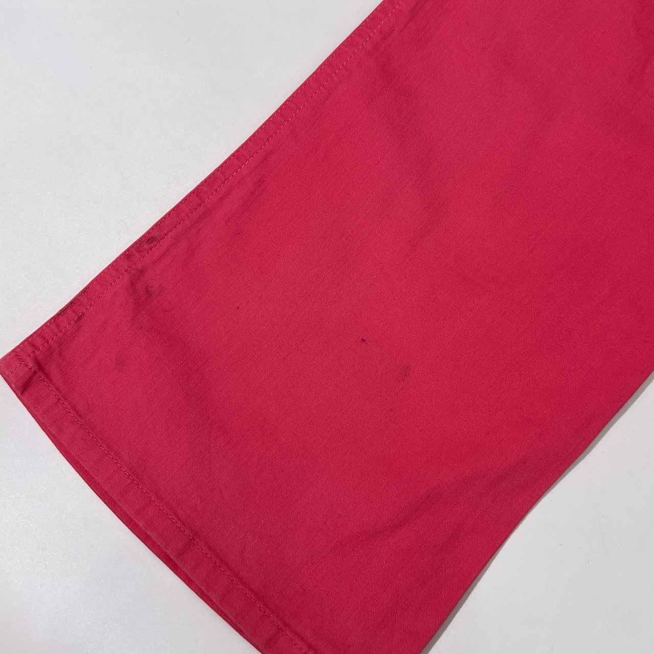 FILA GOLF フィラゴルフ ストレッチ コットン スラックス パンツ M /ピンク/レディース