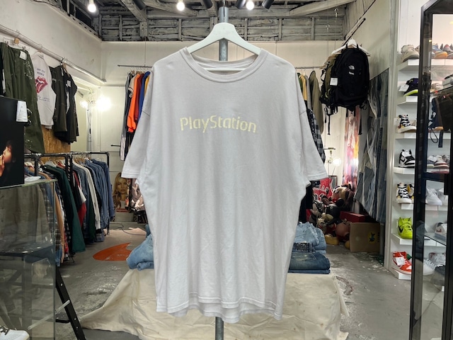 TRAVIS SCOTT × PLAY STATION MOTHER BOARD TEE Ⅲ ICE GREY XL 42099