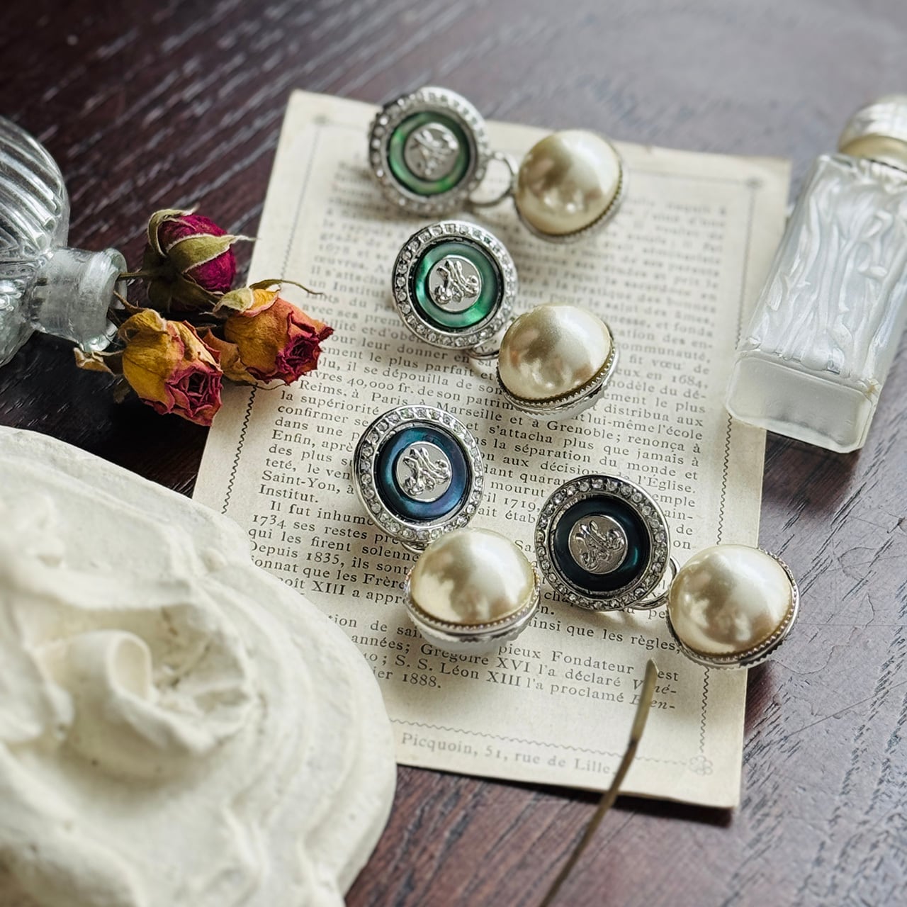 maruo vintage イヤリング Earrings イヤリング | maruo