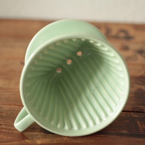 32 ヴィンテージ メリタ 陶器の3つ穴 コーヒードリッパー101