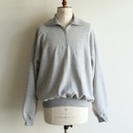 is-ness【 mens 】Zip sweat shirt