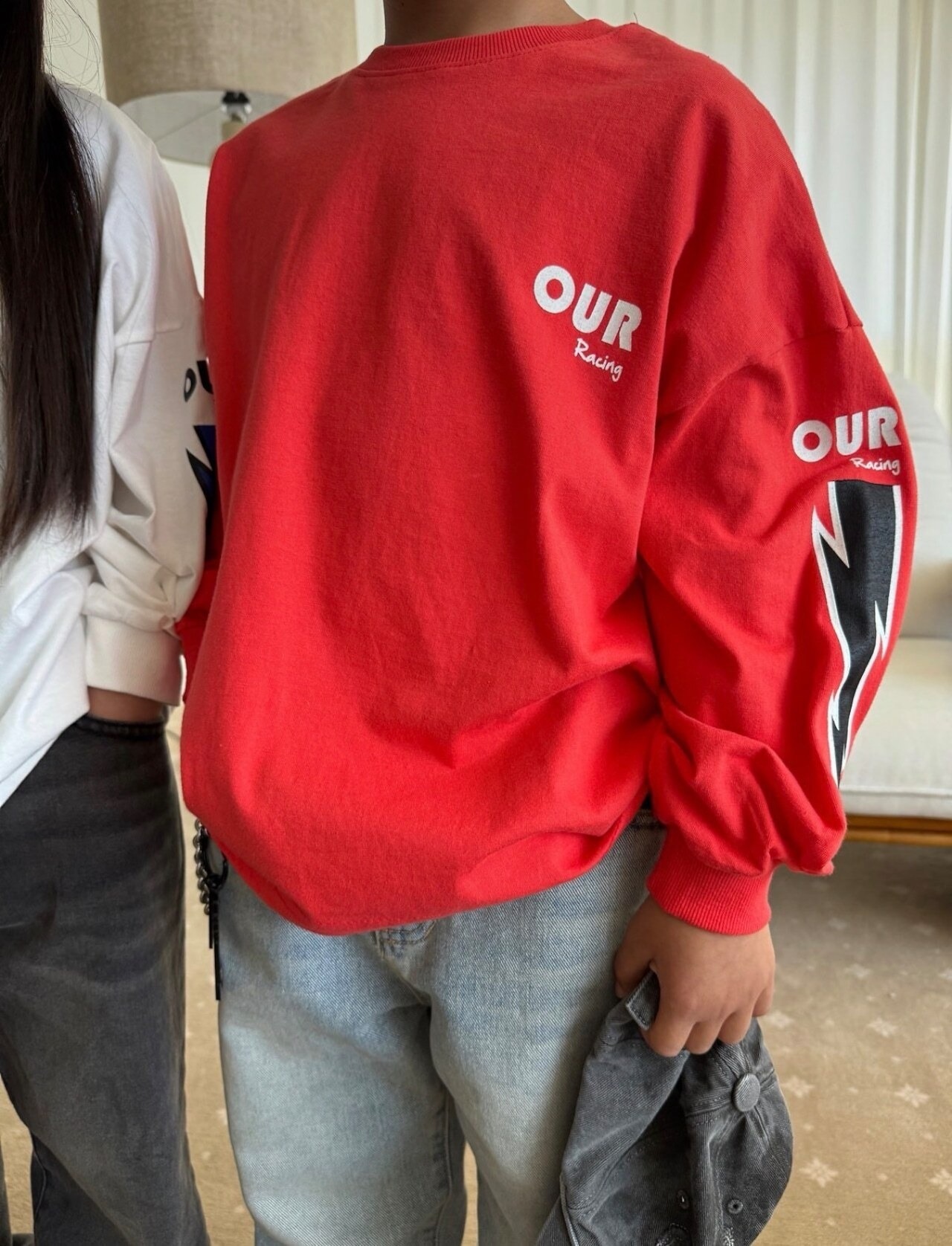 【取寄】OUR ボルトtシャツ｜秋服｜韓国子供服｜26/AT