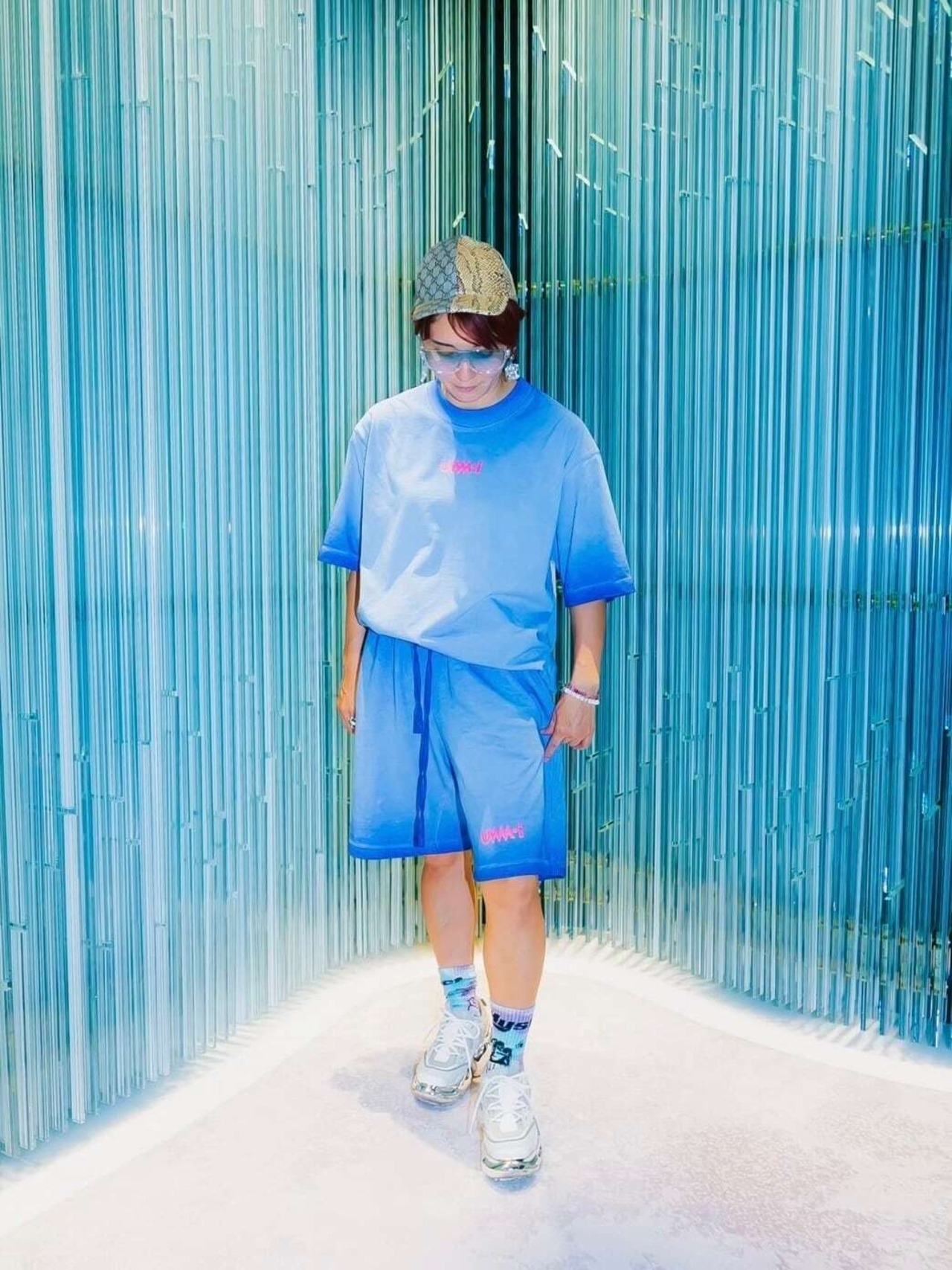GRADATION TEE【BLUE】単品 - 3