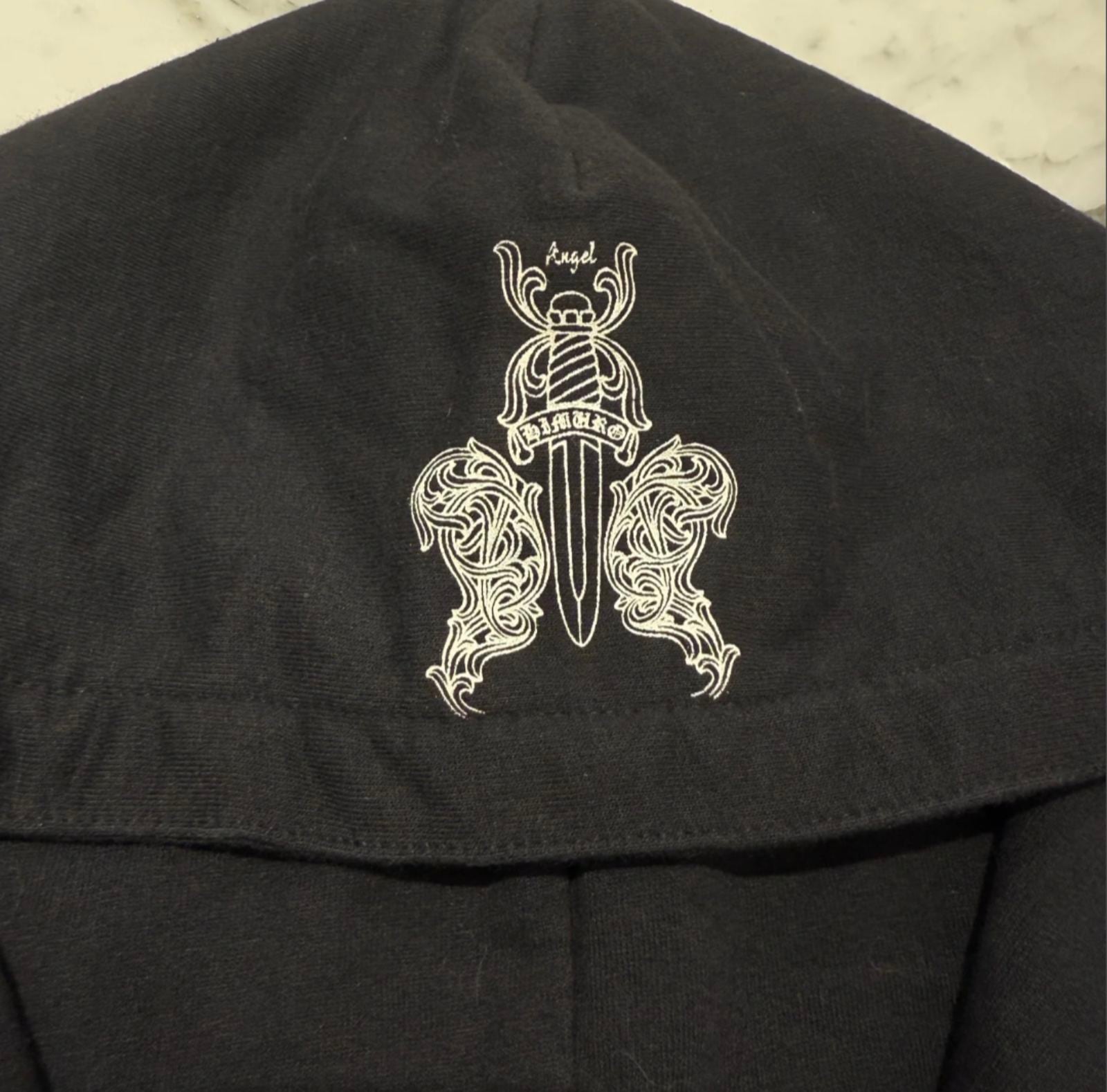 CHROME HEARTS クロムハーツ × 氷室 京介 アーチロゴ ジップアップ