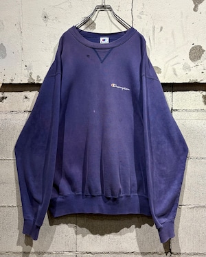 【Caka otto】90's “Champion”  Special Aging Vintage Loose Sweatshirt