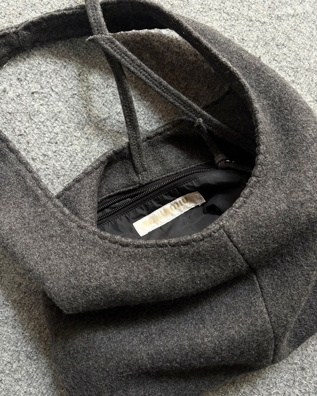 【99/FW MIUMIU】melton wool small bag
