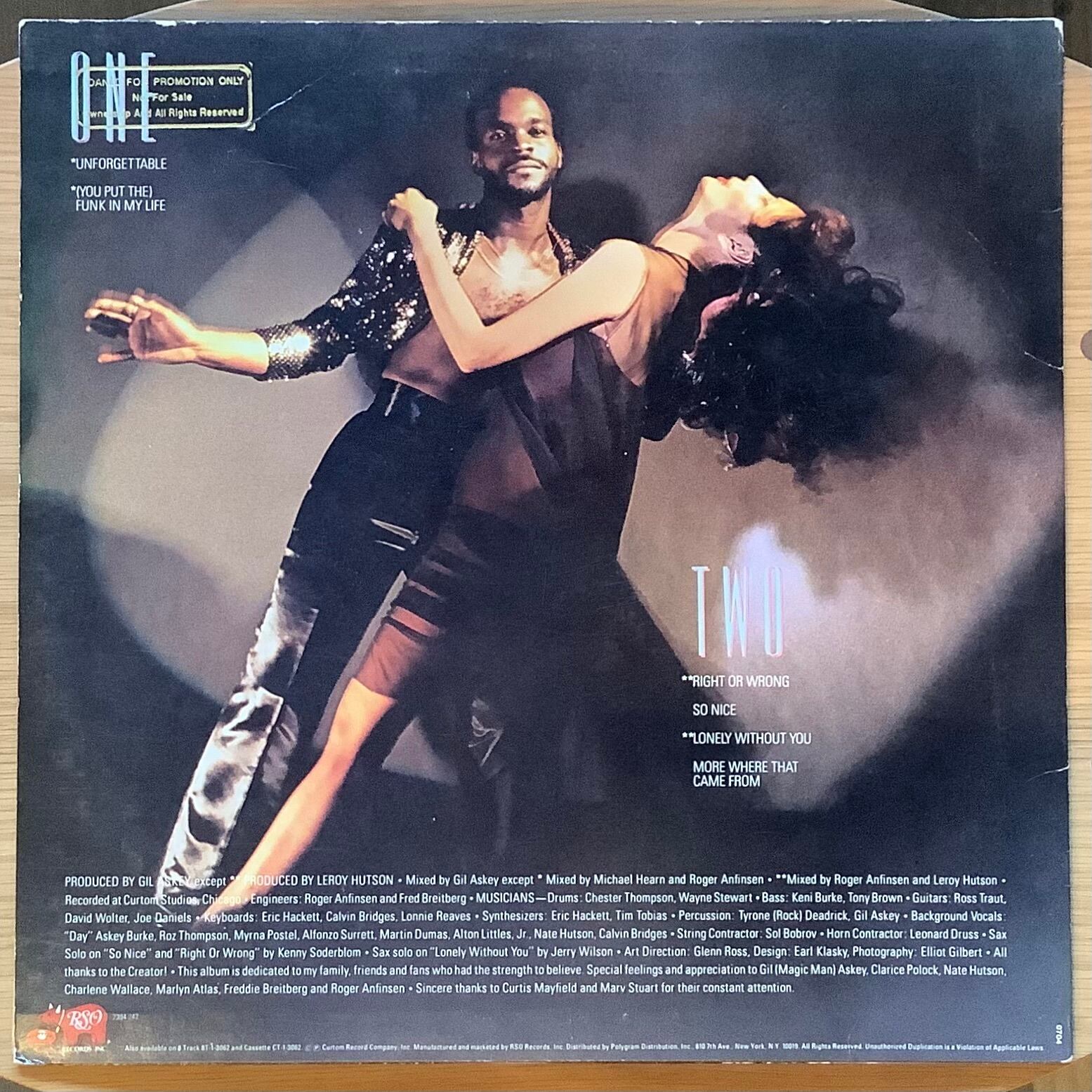 LEROY HUTSON / UNFORGETTABLE | Plastic Soul Records
