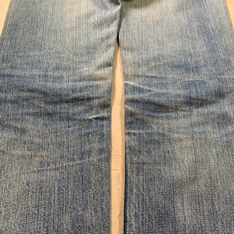 70's Levi's リーバイス 505-0217 66前期 デニム 刻印5 縦落ち バック