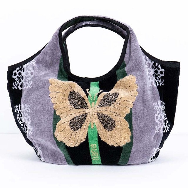 バッグ　横浜ナナ NANA　Ｋバッグ Ｂ蝶　クロ　nn-K1-D